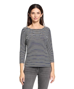 Dames longsleeve blauw