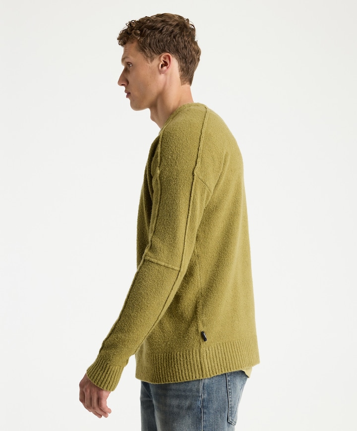 Heren trui groen
