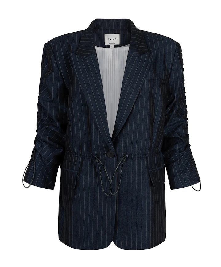 Dames blazer blauw