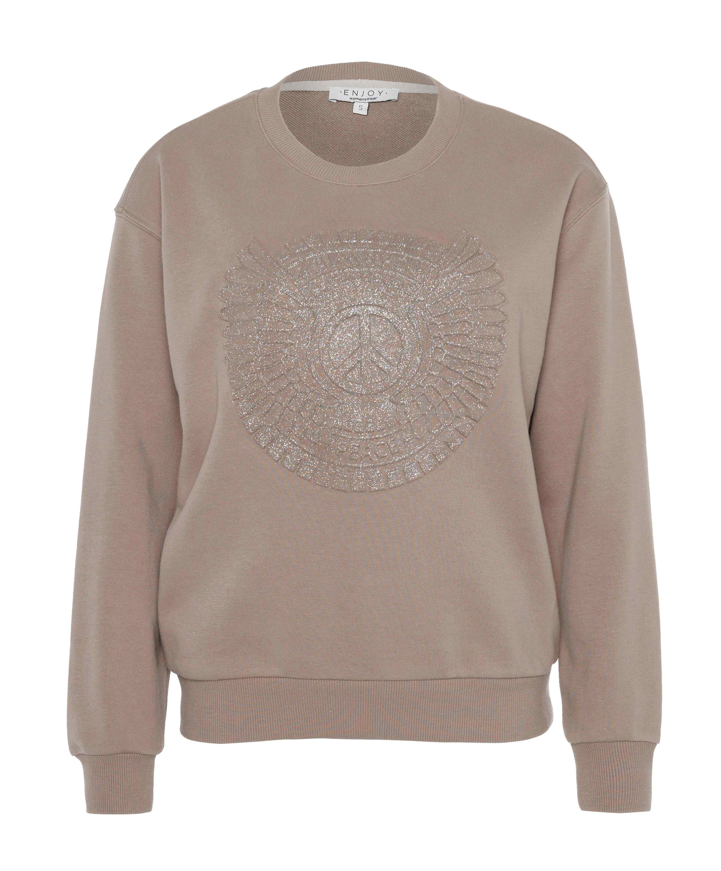Dames sweater beige