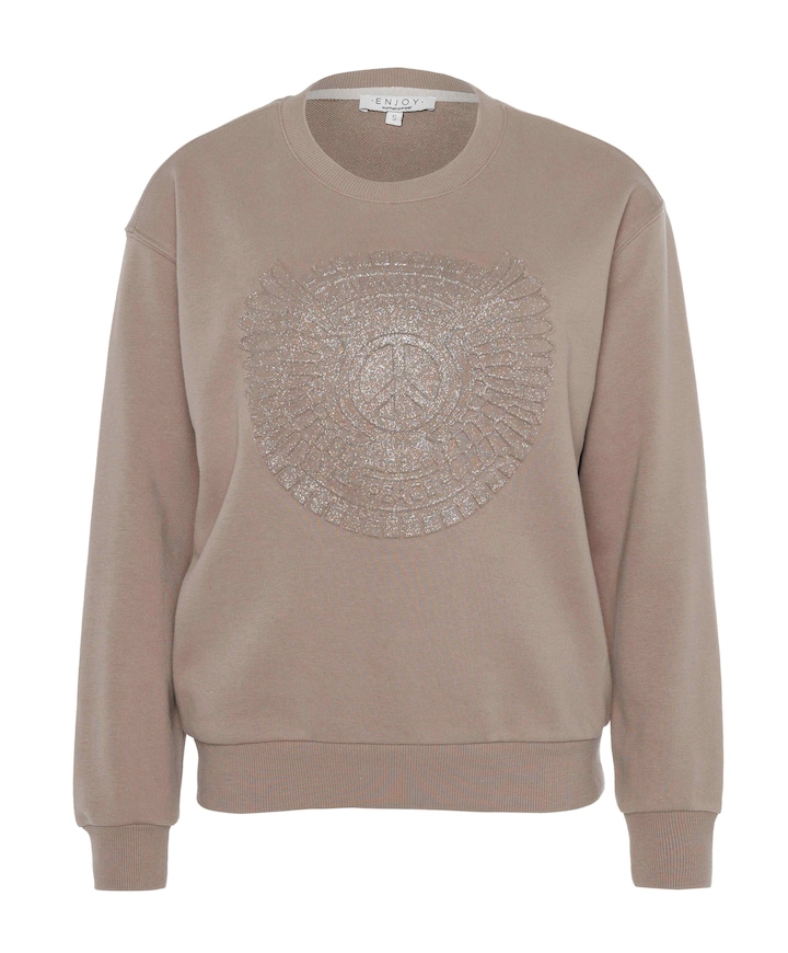 Dames sweater beige
