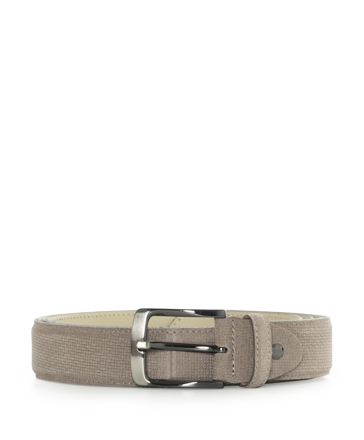 Heren riem grijs