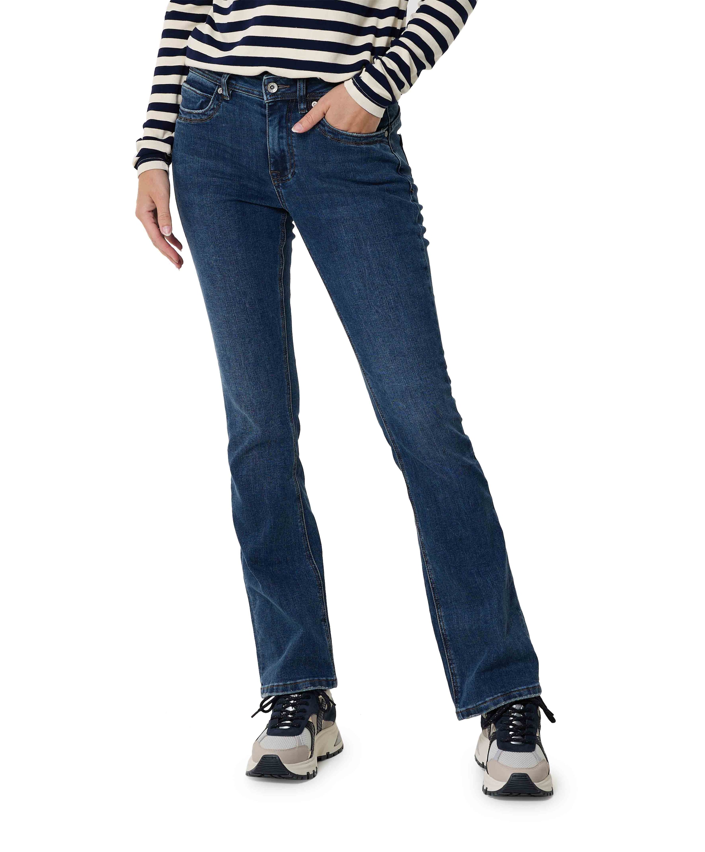 Babette darkstone used dames jeans blauw