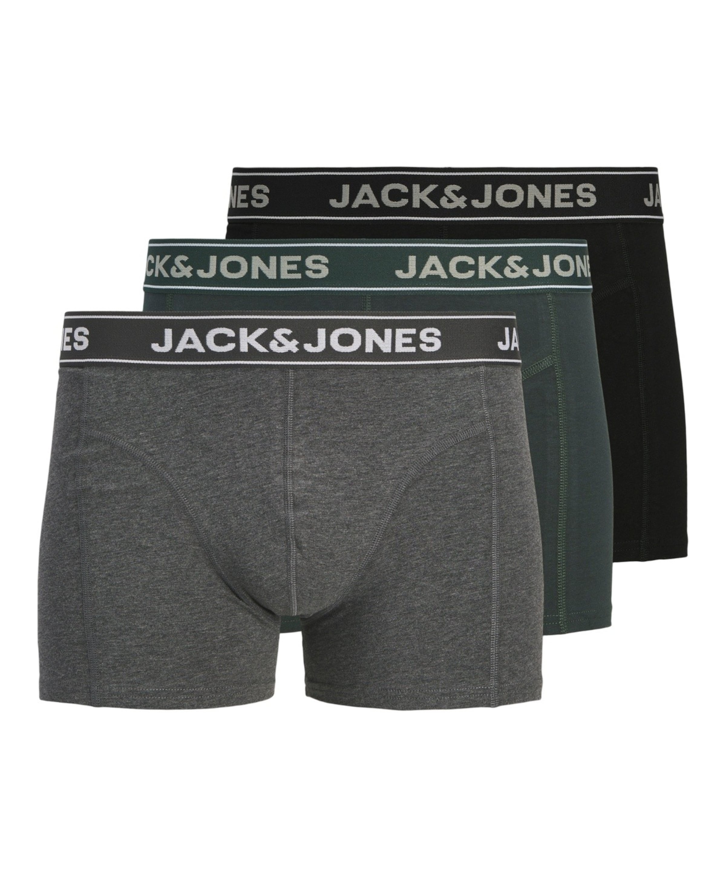 Jongens boxershort grijs