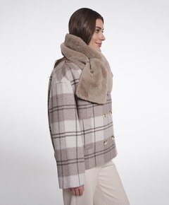 Dames sjaal beige