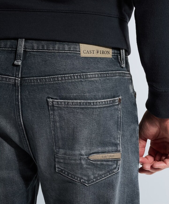 STEEPER RELAXED BLUE GREENCAST SHA heren jeans blauw