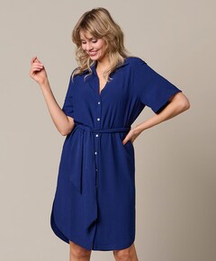 Dames jurk blauw