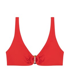 Dames bikinitop rood