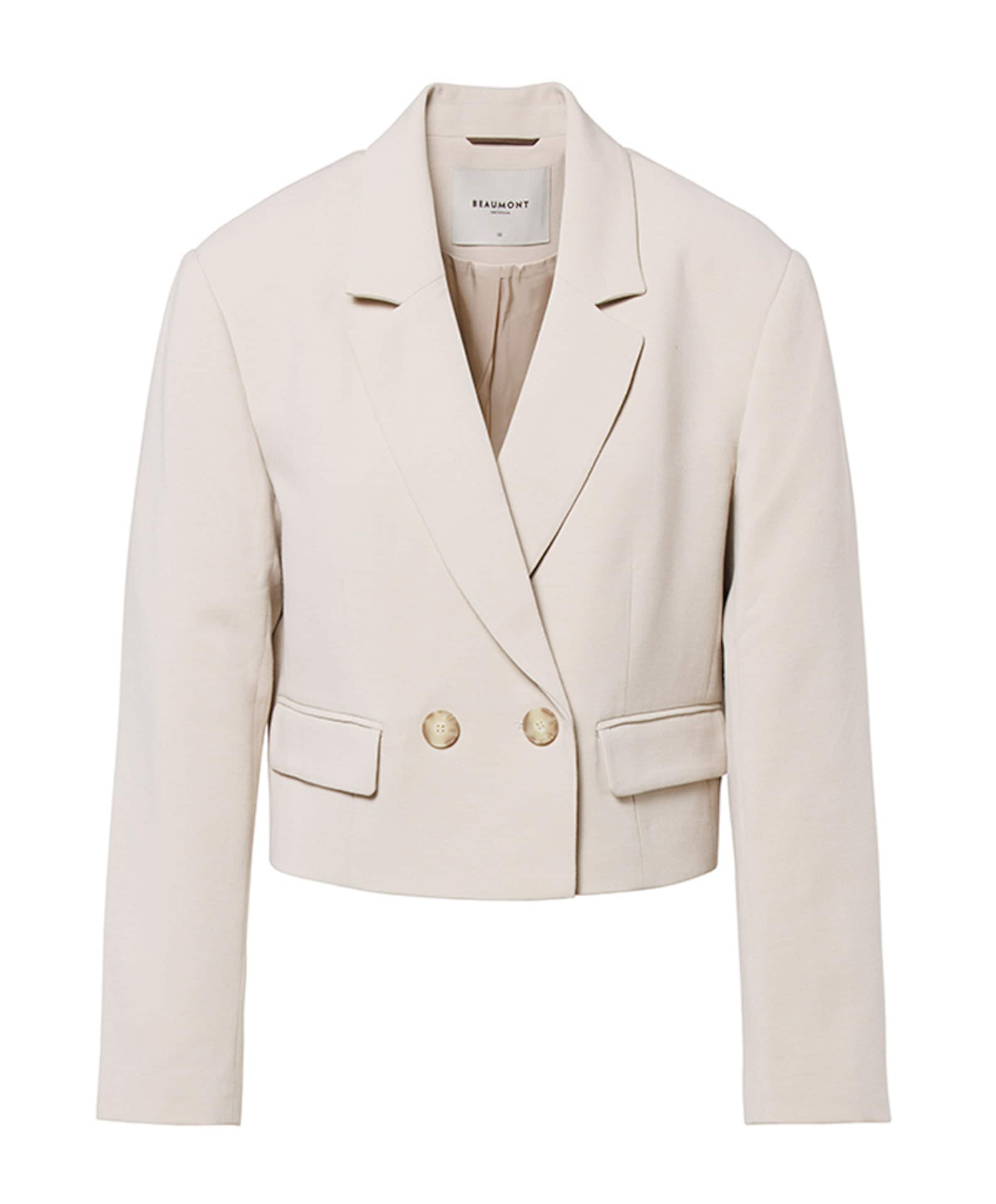 Dames blazer beige