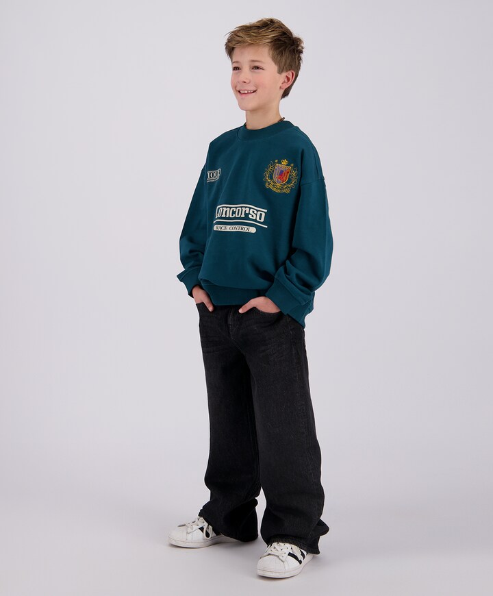 Jongens sweater blauw
