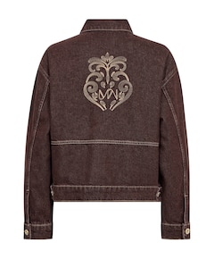 Dames spijkerjas  bordeaux