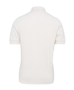 Heren polo ecru