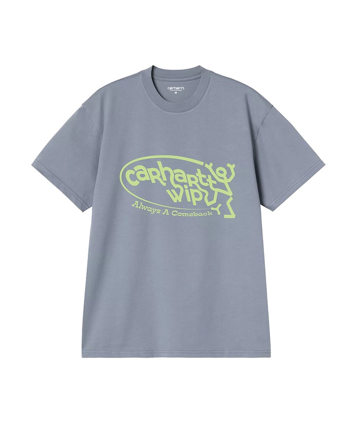 Heren T-shirt blauw