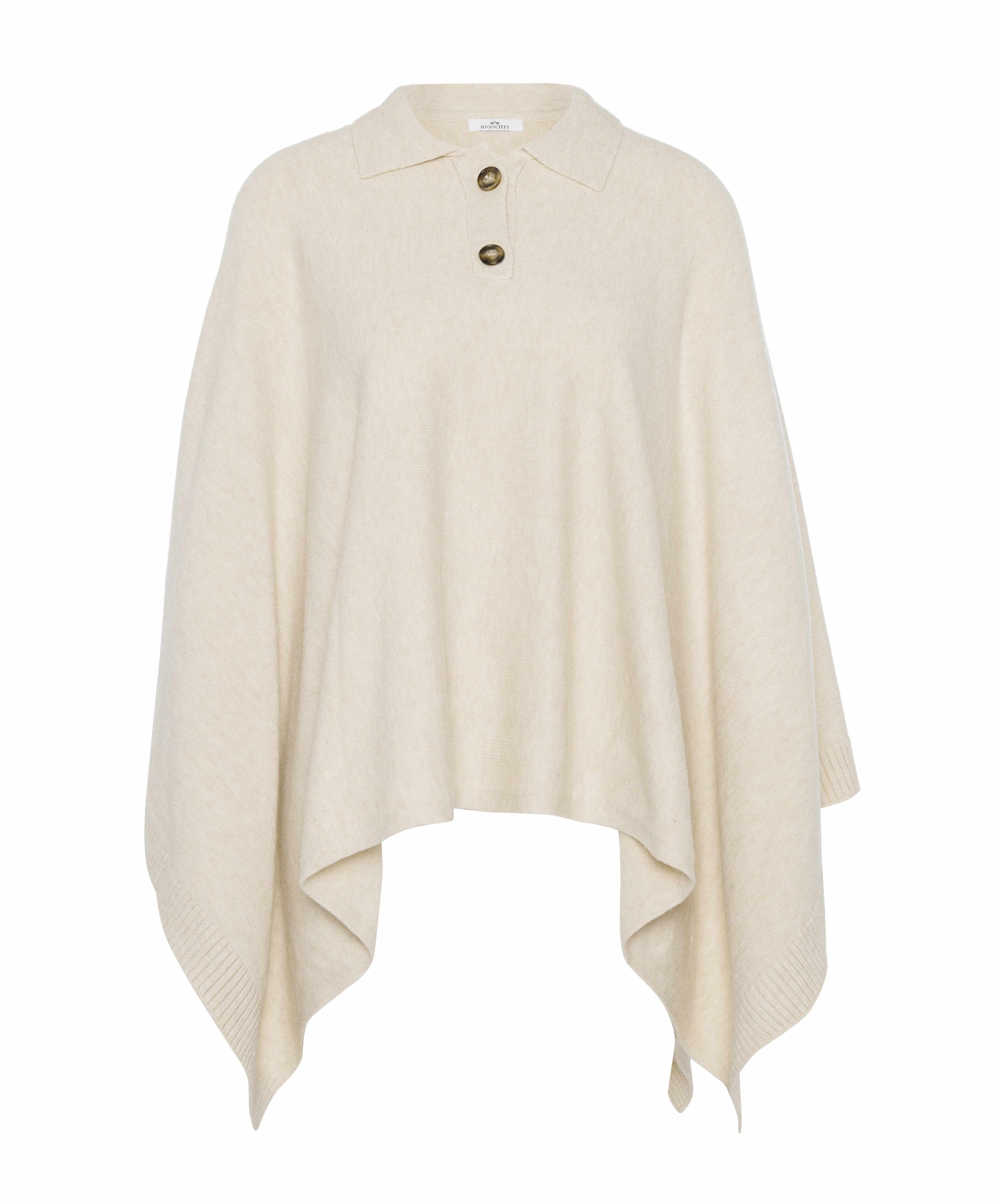Dames cape beige