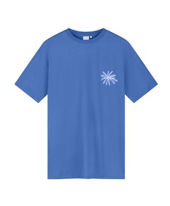 Heren T-shirt blauw