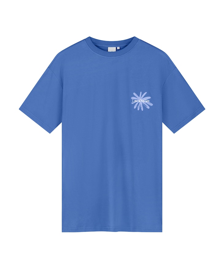 Heren T-shirt blauw
