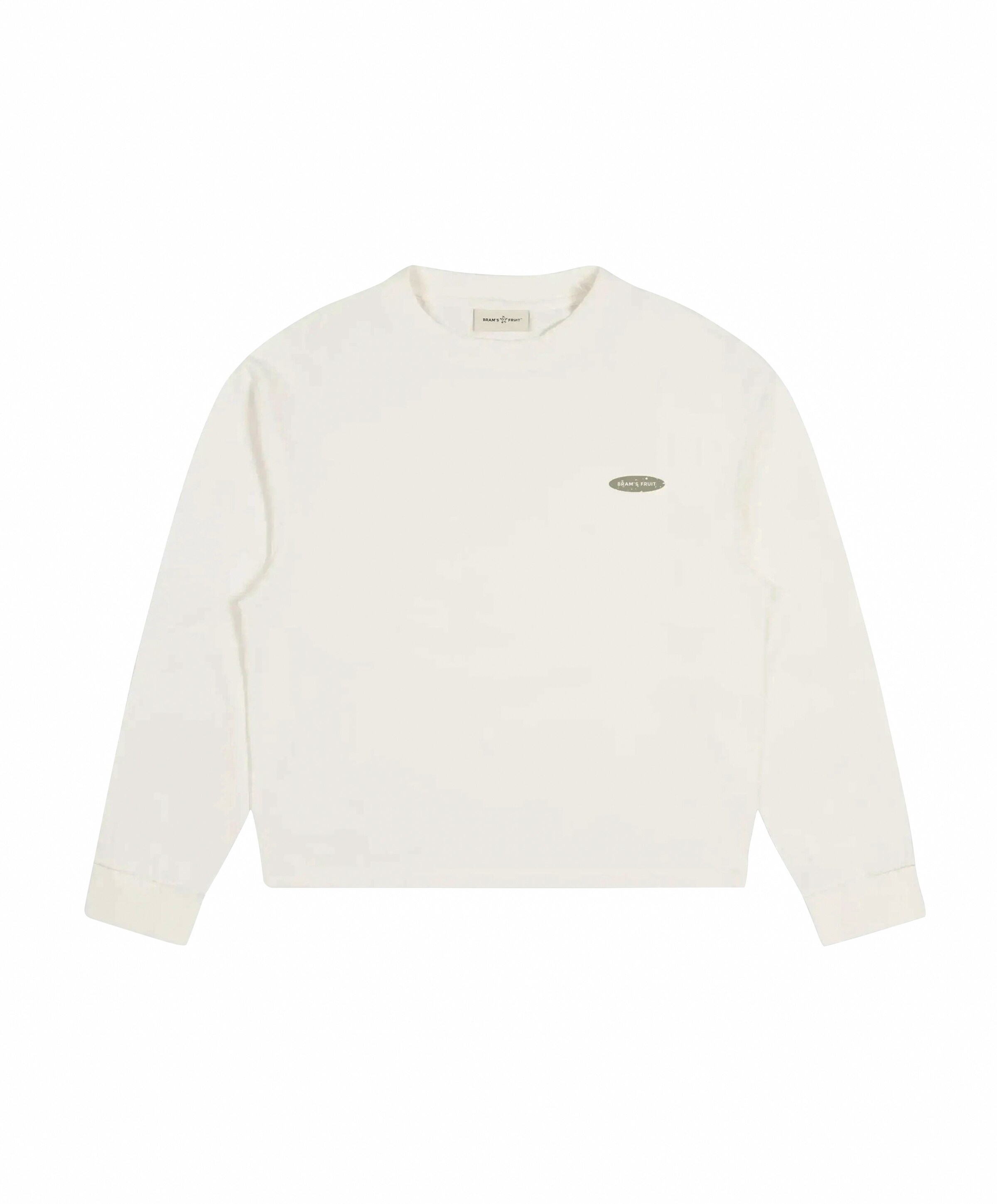 Heren longsleeve wit