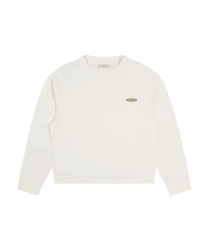 Heren longsleeve wit