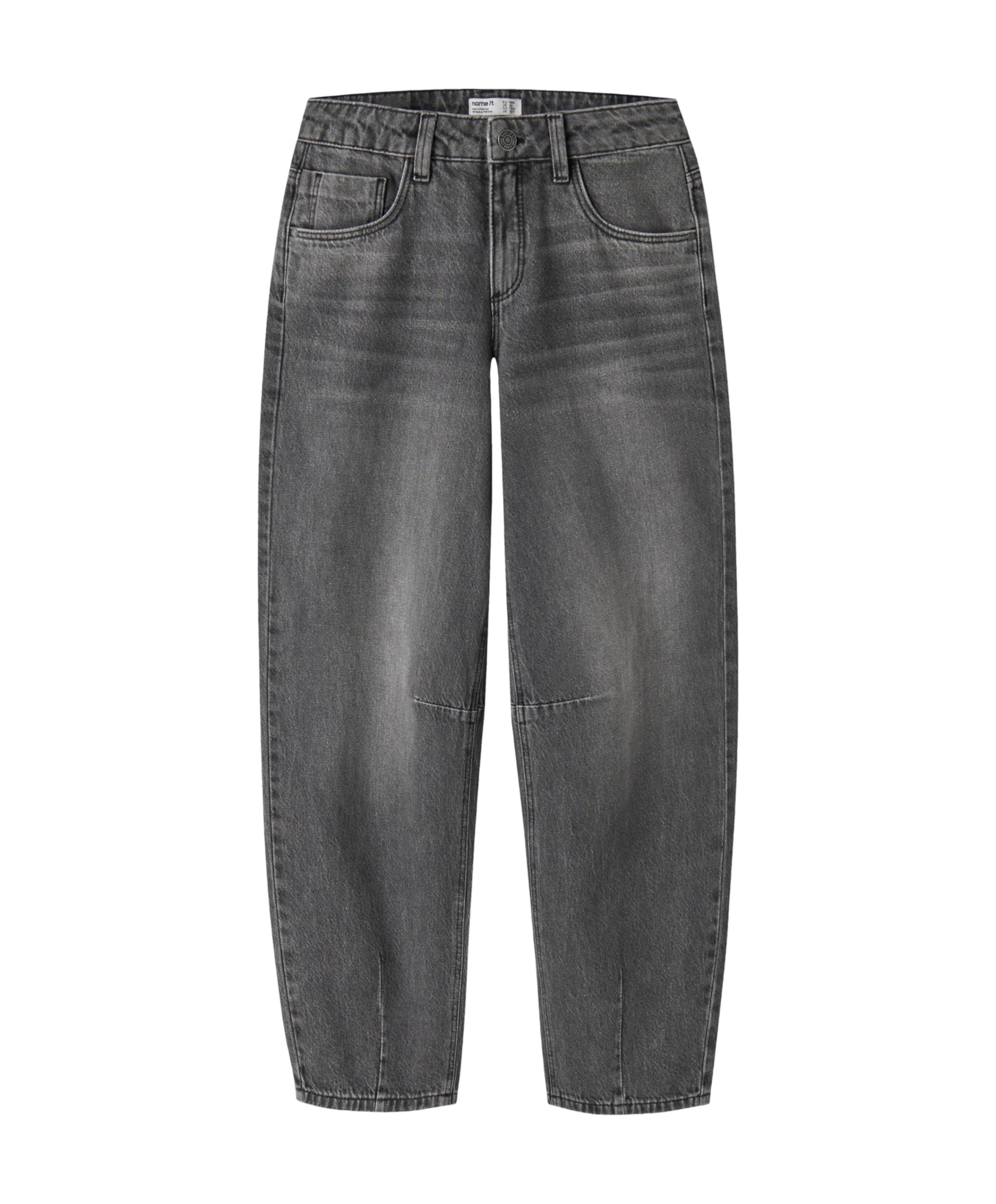 NKFBELLA BARREL JEANS 2113-RM NOOS meisjes jeans grijs