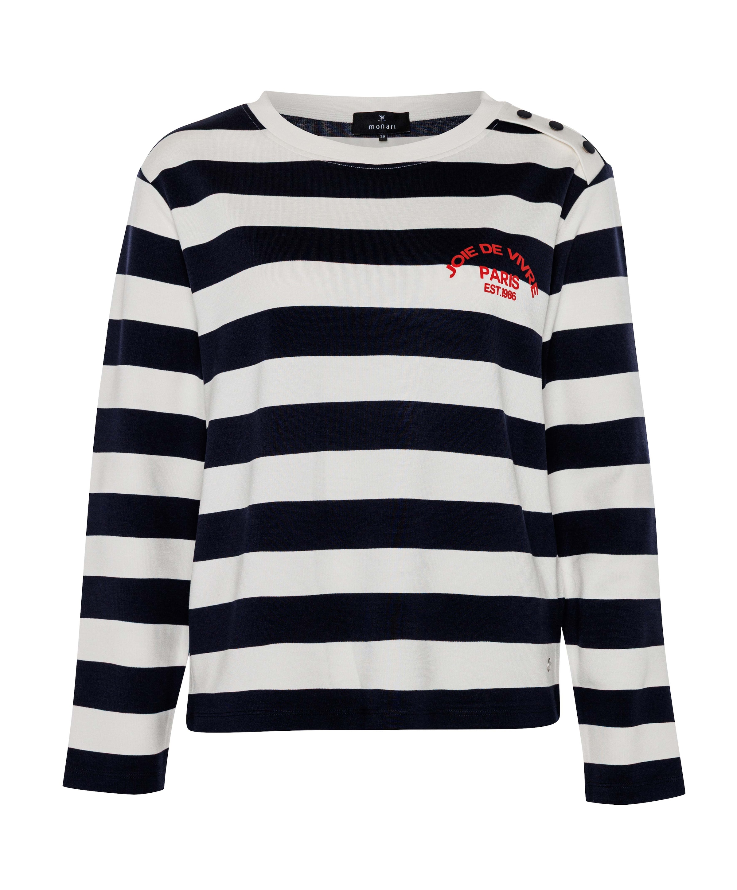 Dames longsleeve blauw