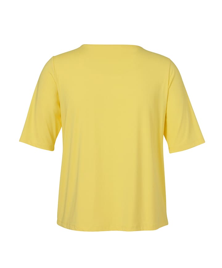 Dames t-shirt geel