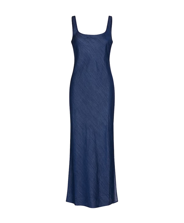 Dames jurk blauw