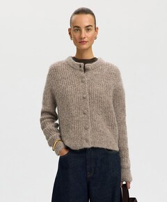 Dames vest grijs