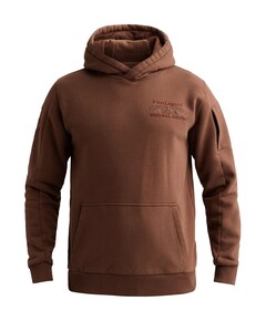 Heren hoodie bruin