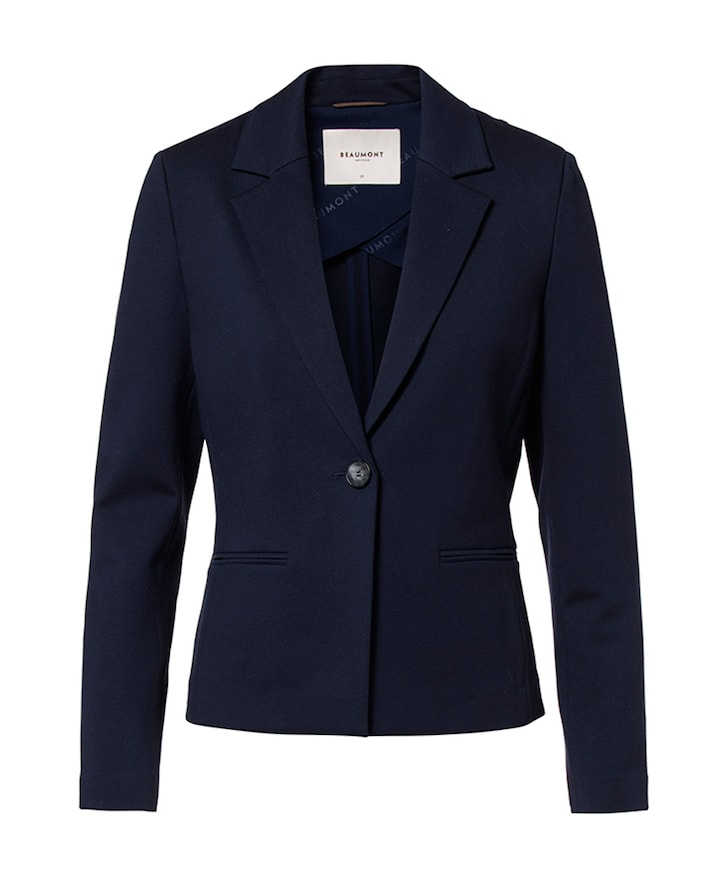 Dames blazer blauw
