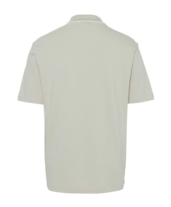 Heren polo beige