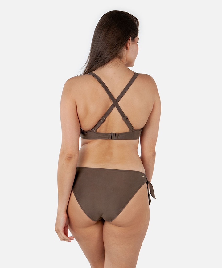 Dames bikinibroekje bruin