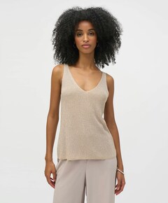 Dames top beige