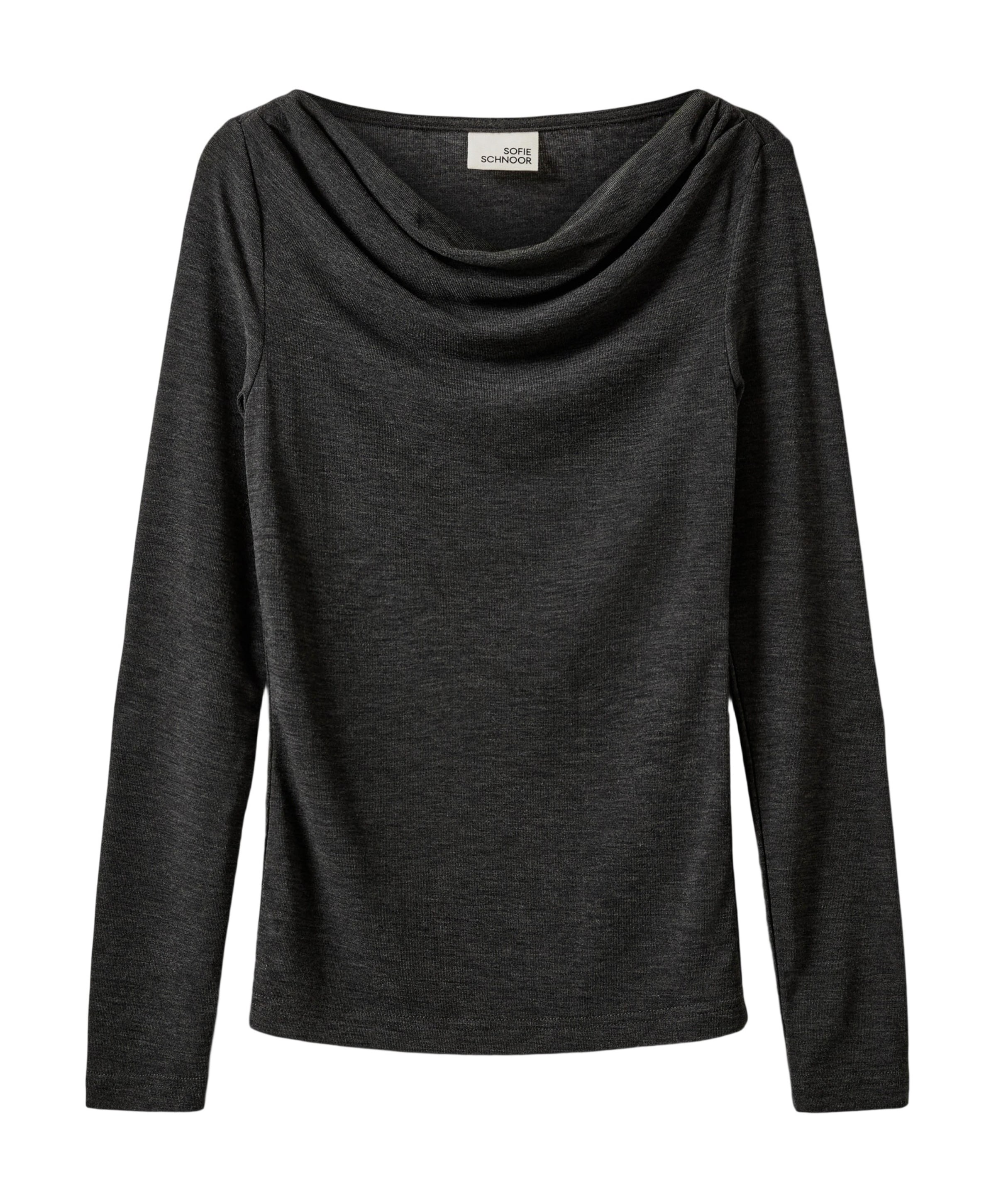 Meisjes longsleeve grijs