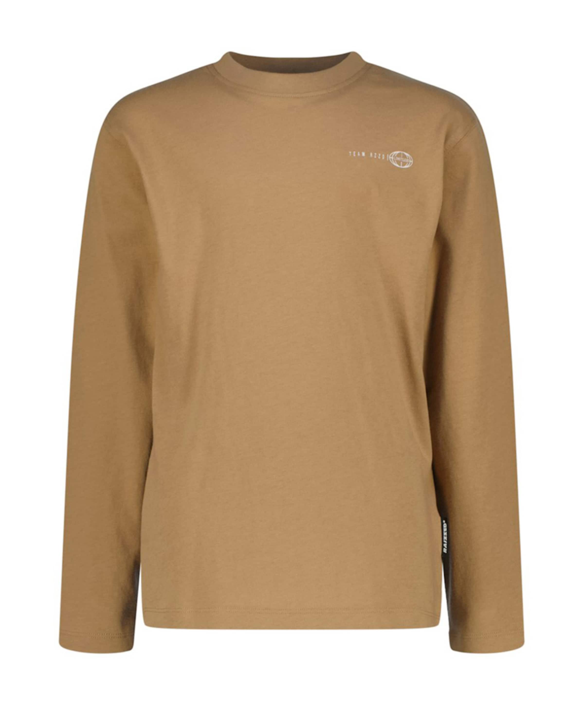 Jongens longsleeve beige