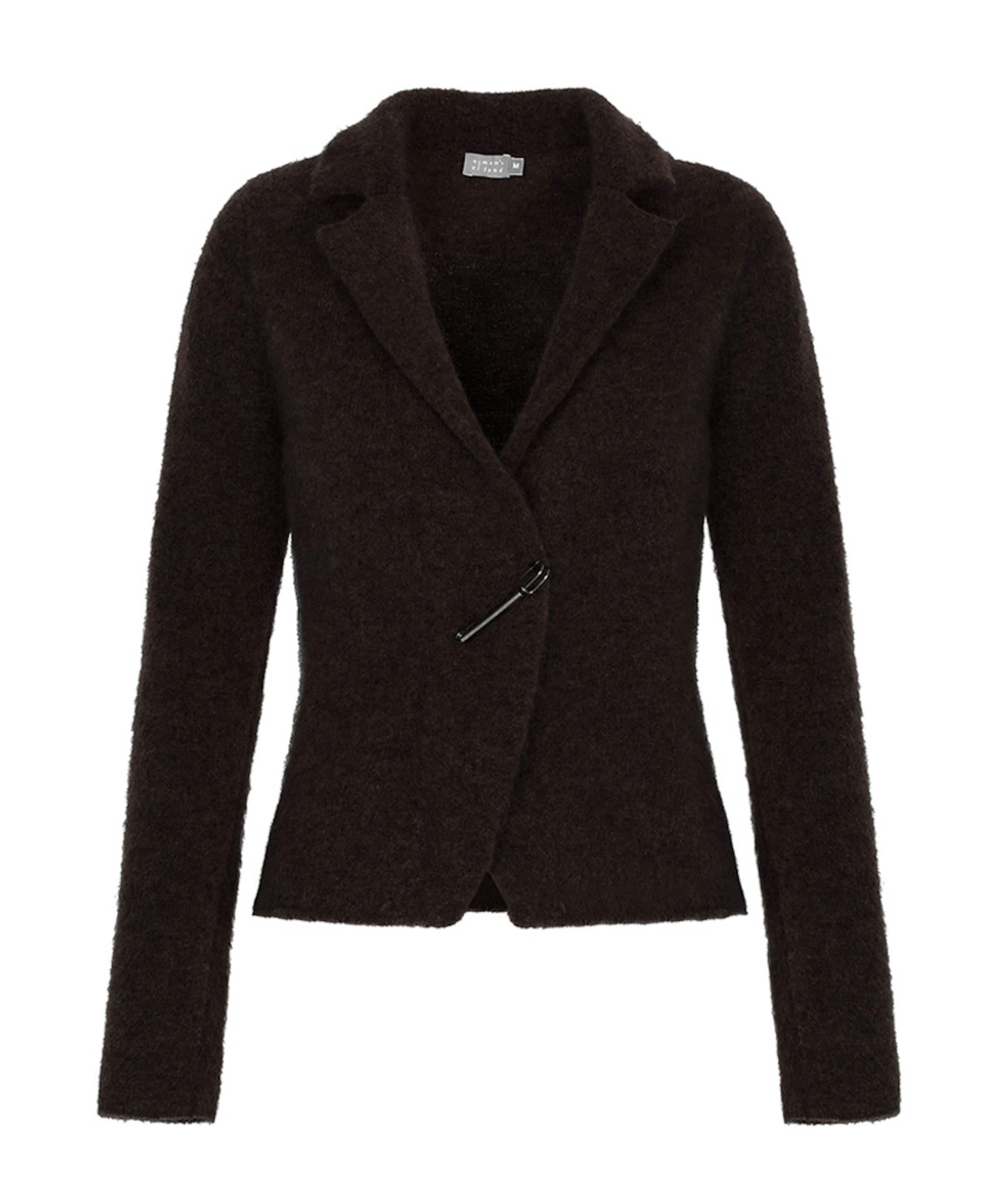Dames blazer bruin