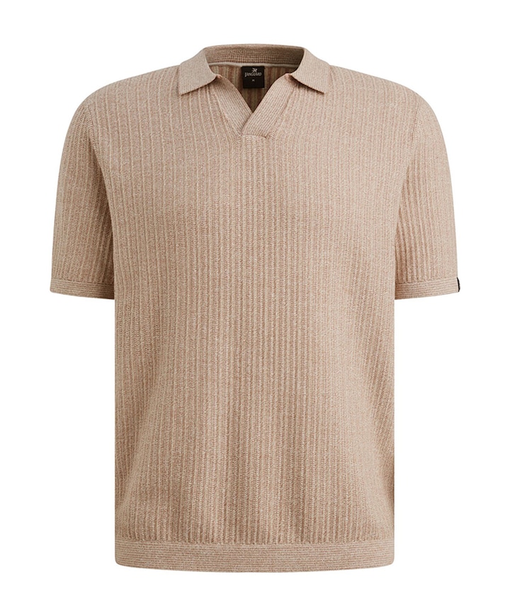 Heren polo roze