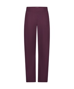 Marlis bonded barrel dames broek bordeaux