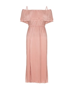Dames jurk roze