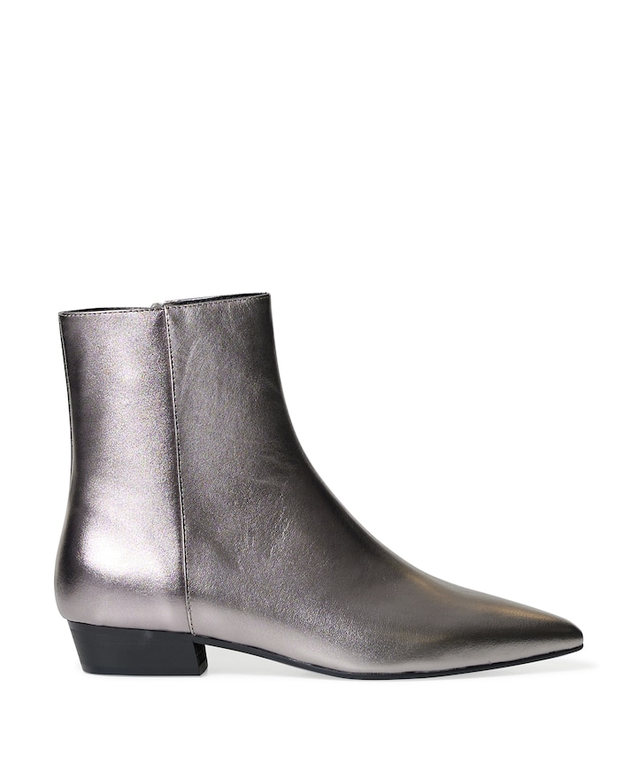 Camelia enkellaarzen beige