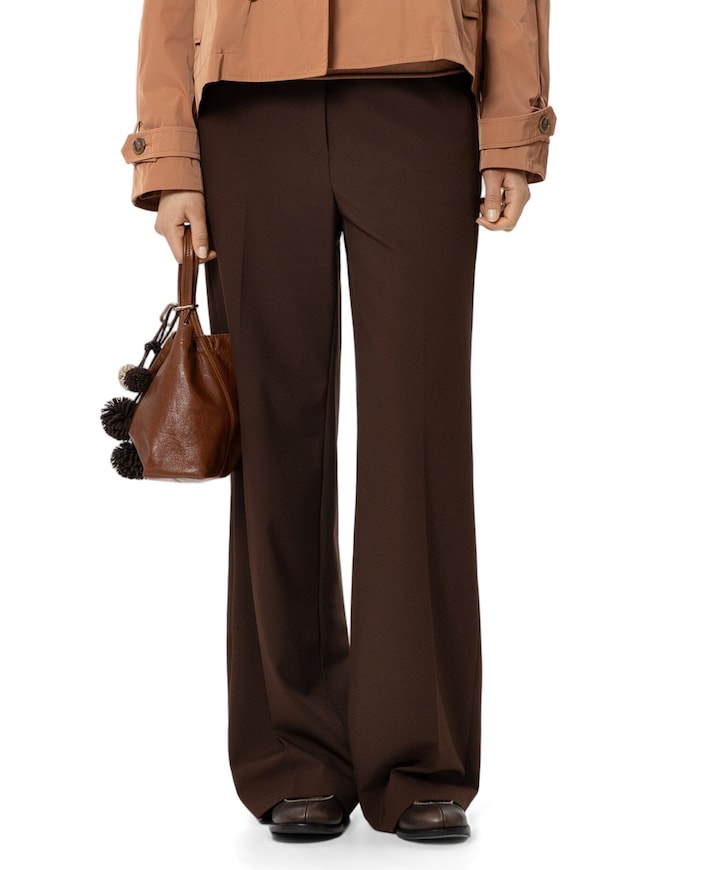 dames broek bruin