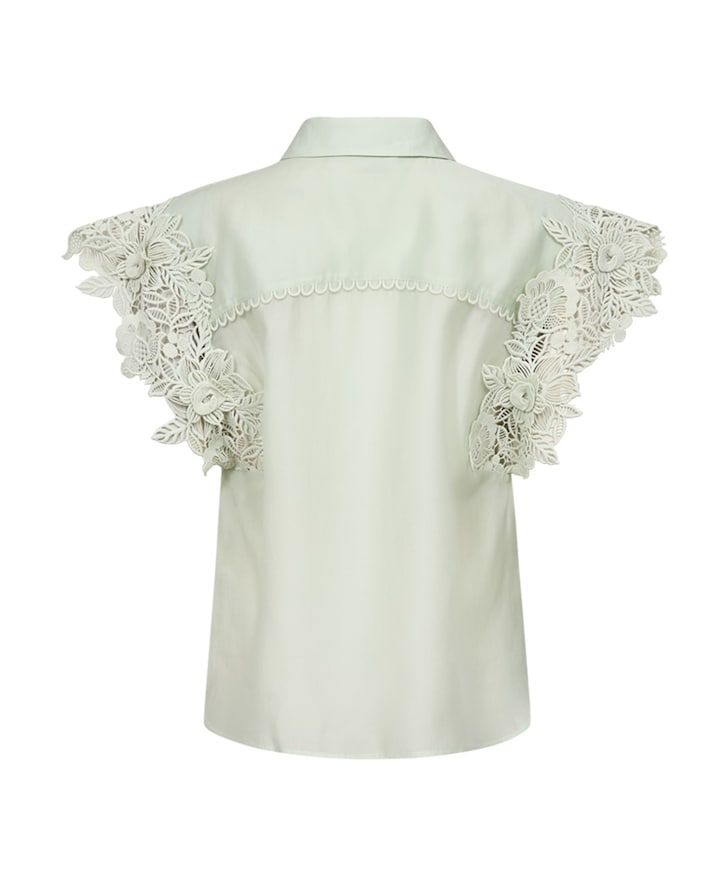 Dames blouse groen