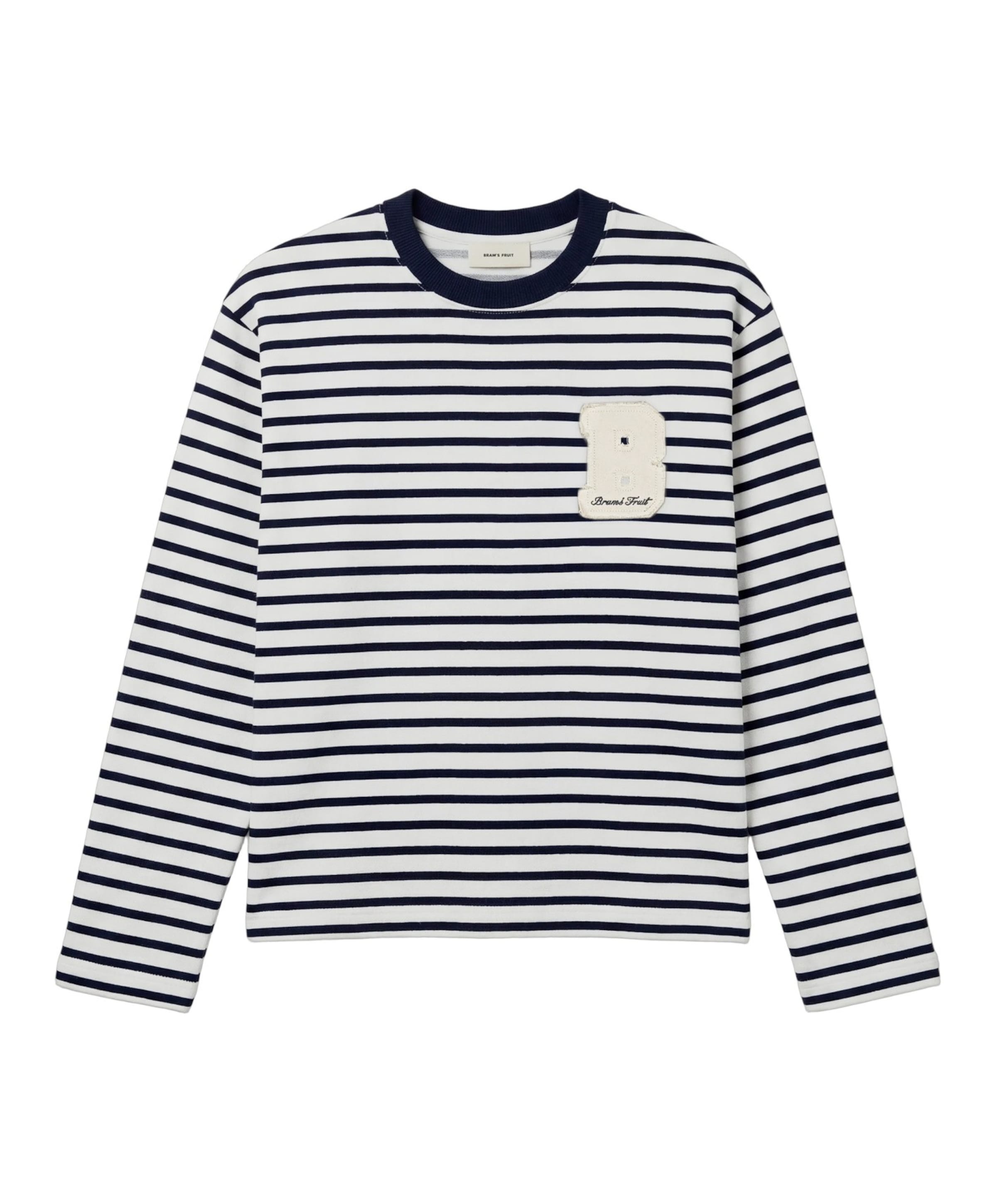 Heren longsleeve blauw