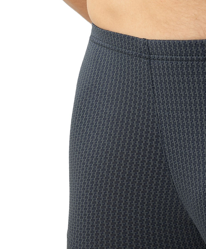 Heren boxershort grijs
