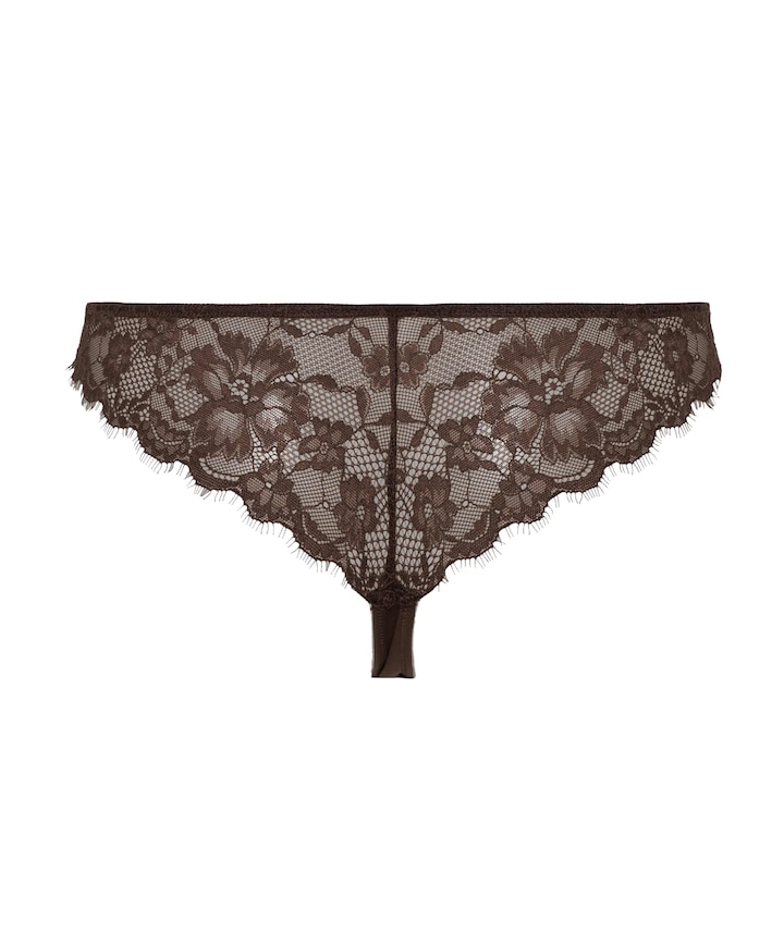 Dames slip bruin