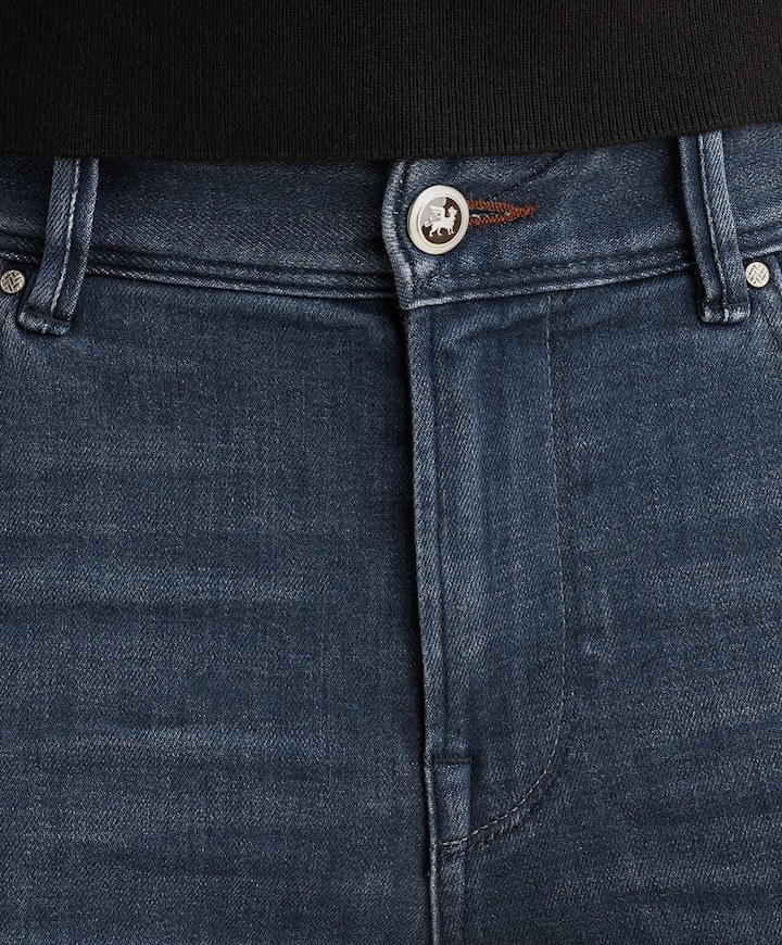 V7 RIDER INDIGO PURE WASH heren jeans blauw
