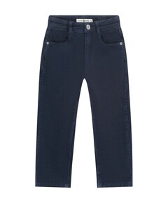 Wide Fit jongens broek blauw