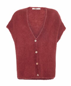 Dames gilet rood