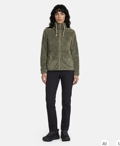 Dames vest groen
