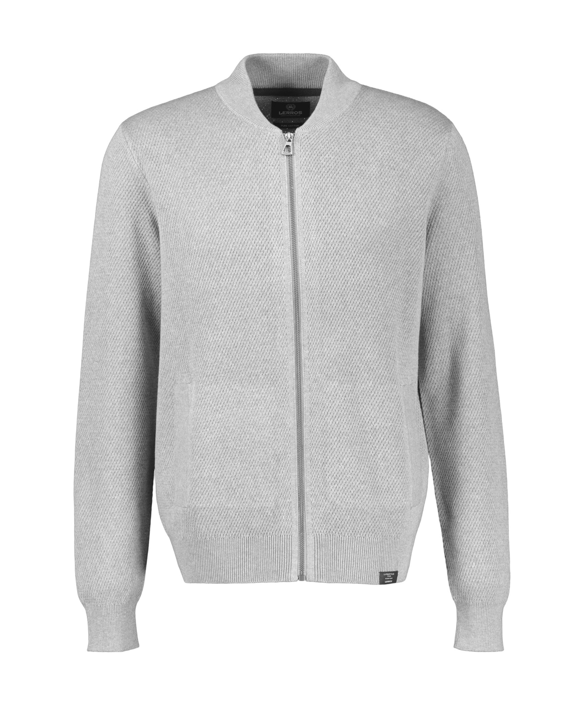 Heren vest grijs