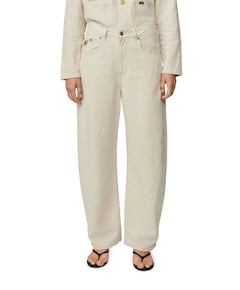 Dali 7906 Natural Linen dames broek beige